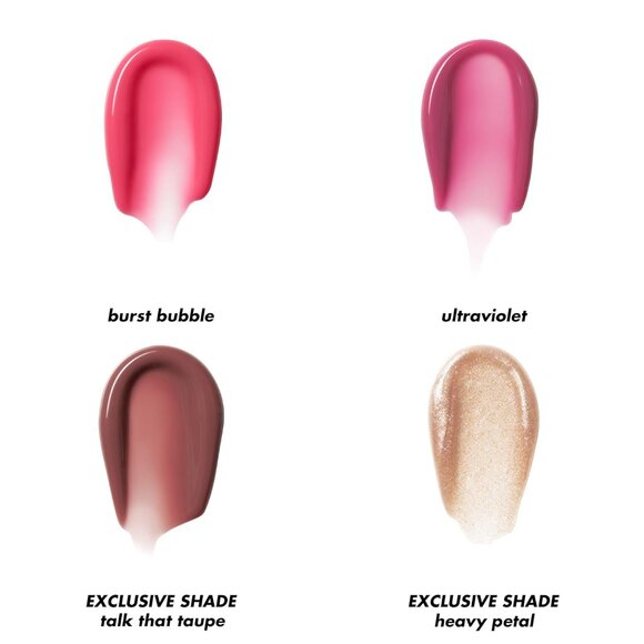 4 pk e.l.f. Plumping Glow Reviver Plumping Lip Oil Kit Gloss - Picture 4 of 5